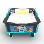 Polar Bear Air Hockey Arcade Machine Front View for Commercial Entertainment Centers