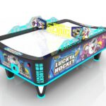 Polar Bear Curved Air Hockey Arcade Machine for Commercial Entertainment Centers