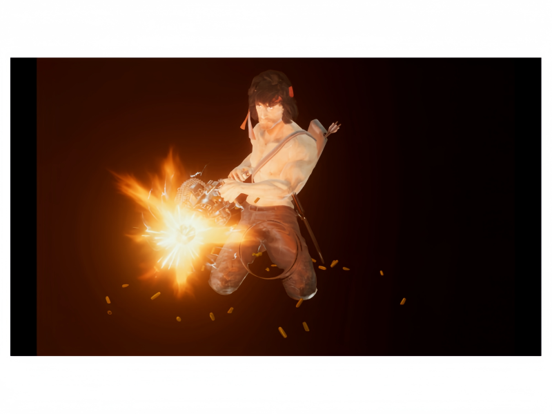 Stallone Fish Game PCB Kit featuring a combat power skill with special attack effects