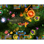 Street Fighter Fish Game Live Gameplay Scene with Multi-Target Fishing Action