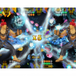 Street Fighter Fish Game Ultimate Skill Attack with Dual Character Power Effects