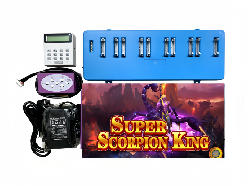 Super Scorpion King Fish Game PCB Kit complete hardware package