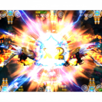 Jackpot reward scene in Tiger Legend Fish Game PCB Kit