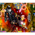 Venom 2 Fish Game Boss Battle Scene with Venom Character and Combat Effects