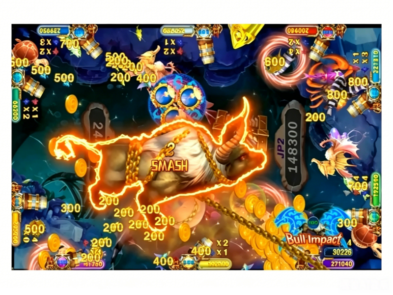 Venom 2 Fish Game Special Skill Attack with Energy Strike and Combat Effects