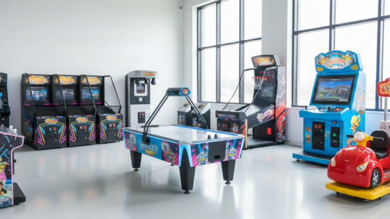 How to Choose Commercial Arcade Machines for a Game Room