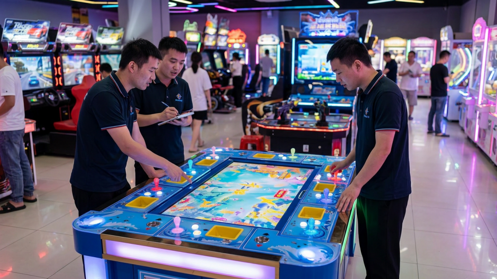 Different fish game machine models for arcade venues