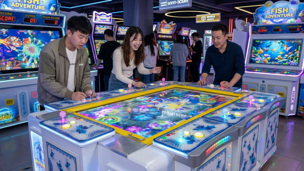 Different types of fish game machines with different price levels