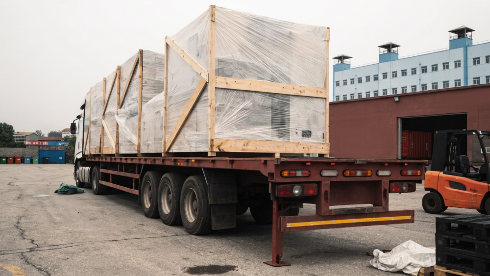Spare parts and export packing prepared for an 8-player fish table